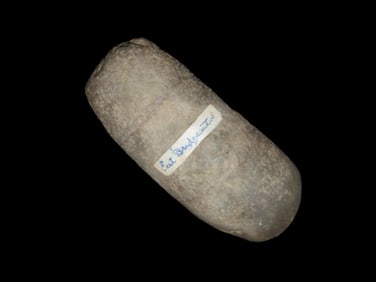 3 1/2"x3/4"Native American Gouge Bungay River,Attleboro Mass, Marvin Farm, Beaver Site, EX: Peter