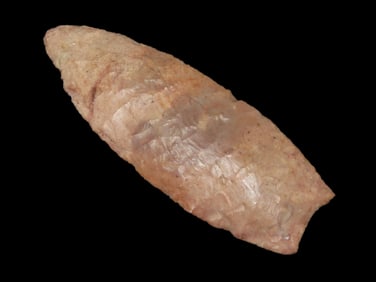 3 7/16" x 1 1/4" Super Color Angostura, Dickey COA, found in Richland Co., Wisconsin, Ex Bill Pettit