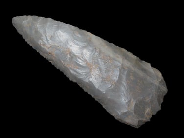 4 3/16" x 1 5/8" Cobbs Knife, Davis COA, found in Kentucky