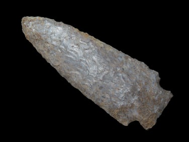 3 3/8" x 1 1/4" Benton, Dickey COA, found in Lawrence Co., Tennessee, Ex Jerry Dickey Collection