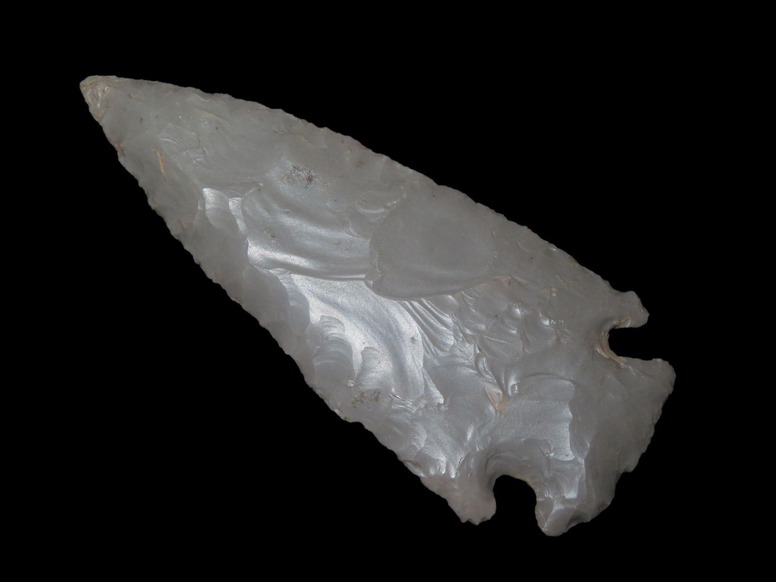 3 5/16" x 1 3/8" Archaic Corner Notch, Davis COA, found in Kentucky (1 of 9)