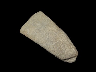 4 3/8"x2 3/8" Celt/Adze, Bungay River, Attleboro Mass. Marvin Farm,Beaver Site, EX: Peter Engstrom,