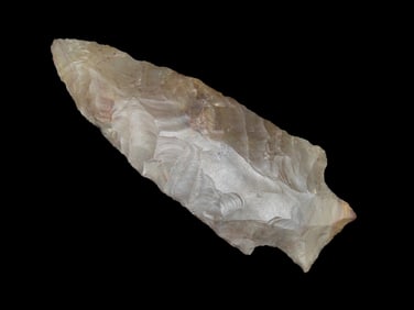 3 1/2" x 1 1/4" Elk River, Dickey COA, found in Decatur Co., Tennessee, Ex Jerry Dickey Collection