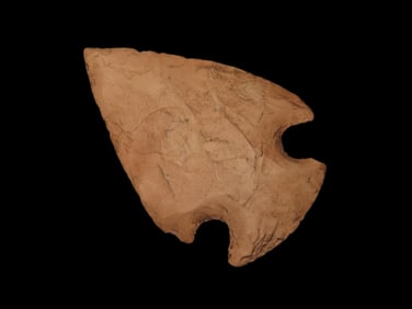 2" x 1 11/16" Snyders, Dickey COA, found in Missouri, Ex Jim Lee Collection