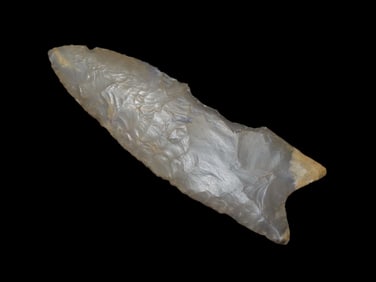 3 1/2" x 1 1/8" Clovis, Motley COA, found in Kentucky, Ex Walt McIntire Collection