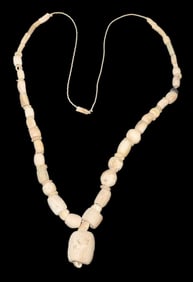 18" Anastasi Hohokam Shell Bead Necklace