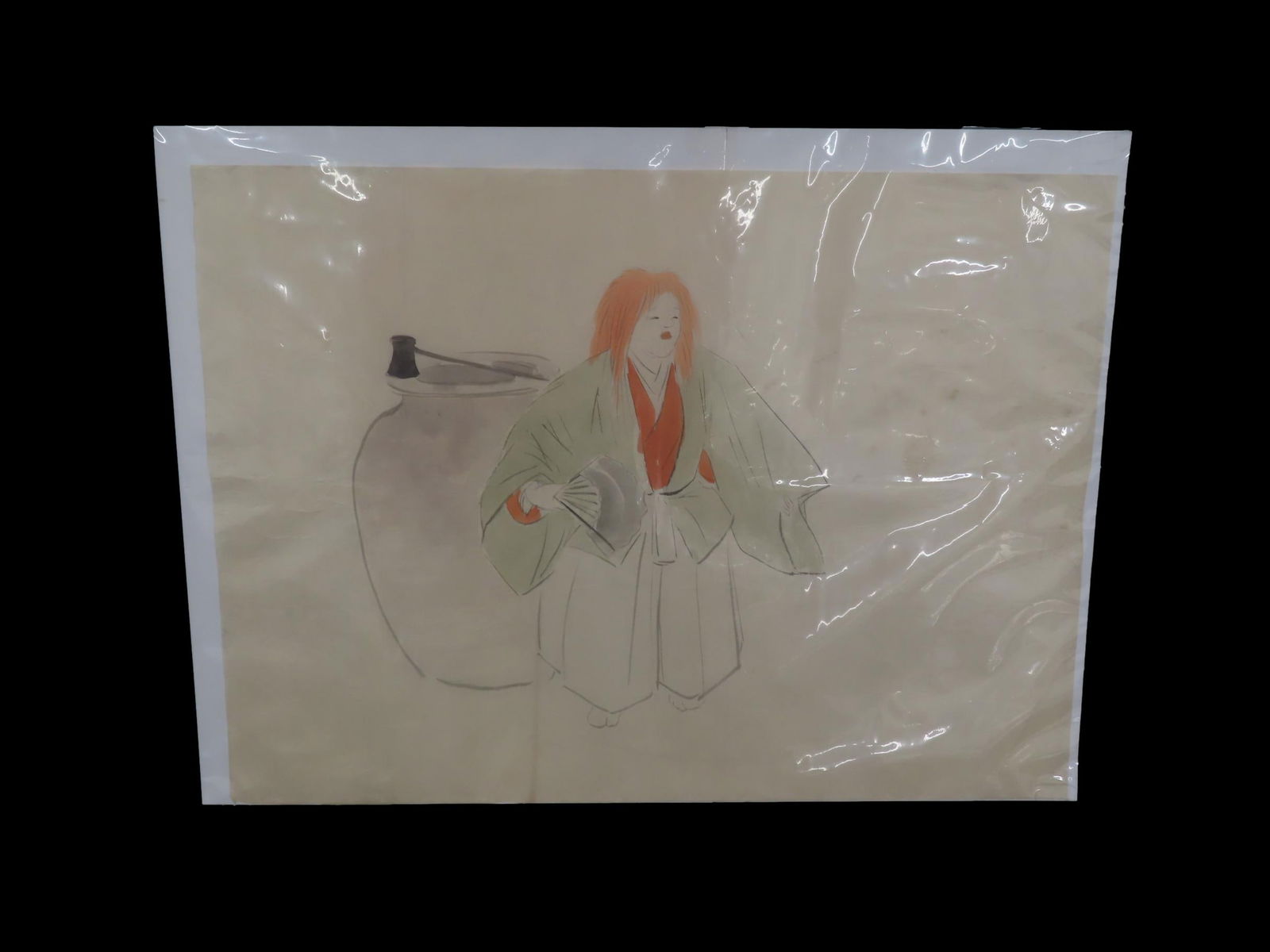 Original Japanese Art Work From The Richard Lane Collection Deaquistioned From The Honolulu Museum (1 of 5)