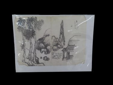 Original Japanese Art Work From The Richard Lane Collection Deaquistioned From The Honolulu Museum