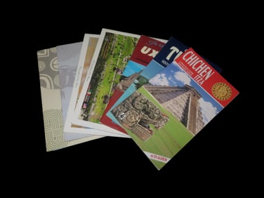 6 Total Miscellaneous Native American And Pre Columbian magazines And Books