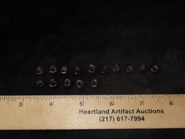 Purple Glass Trade Beads Cache Found In Georgia