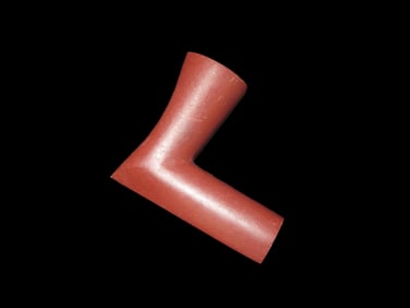 1 3/4" x 3/4" Nice Catlinite Pipe Made By Loud Thunder