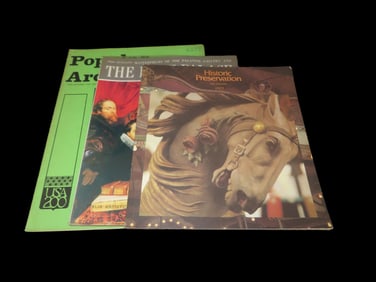 Archeology Historic Preservation Books And Magazines 3 total