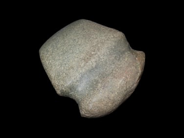 4' x 3 3/8" Large Full Grooved Axe Found In The Midwest Restoration On Pole EX: Heike Collection