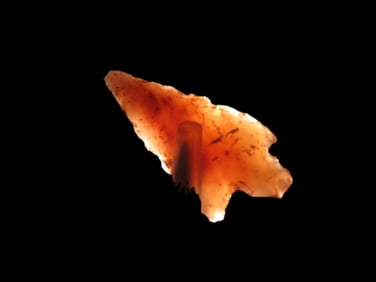 Lot Of 3 Bird Points Western Translucent EX: Heike Collection