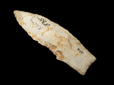 3 1/4" x 3 /4 "Angostura Point Central MO. EX: Heike Collection