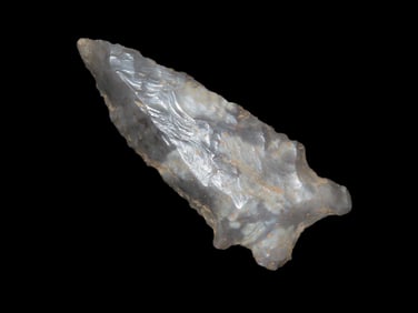 2 1/4" x 7/8" Dalton, found in the Midwest, Ex Heike Collection