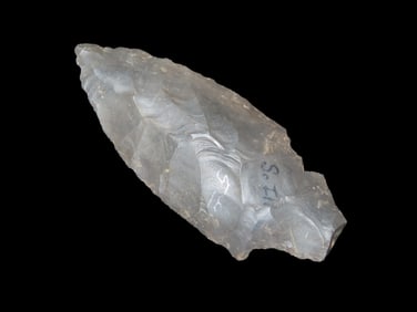 3 3/8" x 1 5/16" Dickson, found in Southern Illinois, Ex Heike Collection