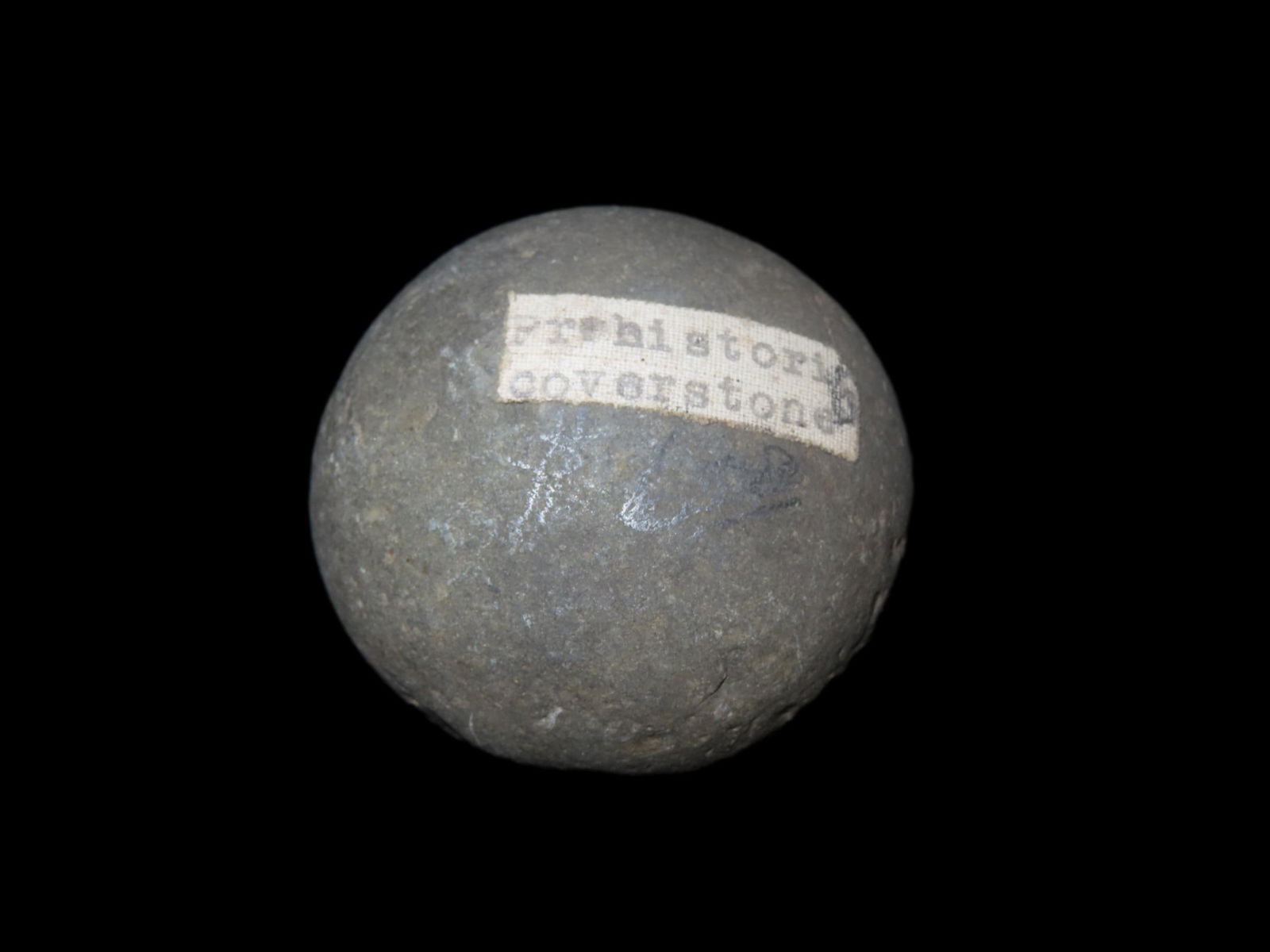 1 3/4" x 1 1/2" Cone/Gamestone, found in the Midwest, Ex Heike Collection (1 of 4)