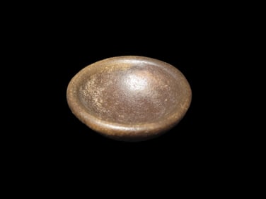 1 3/16" diameter Paint Cup, found at The Beaver Site on the Marvin Farm in Attleboro, Massachusetts.