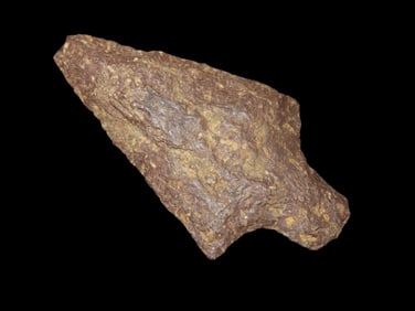 2 1/2" x 1 1/4" Morrow Mountain,found at The Beaver Site on the Marvin Farm in Attleboro,
