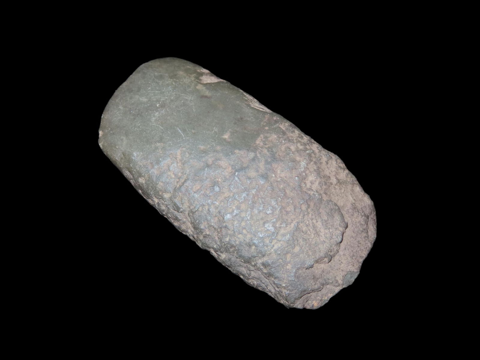 3 1/16" x 1 1/4" x 1/2" Celt/Adze, Bungay River, found at The Beaver Site on the Marvin Farm in (1 of 4)