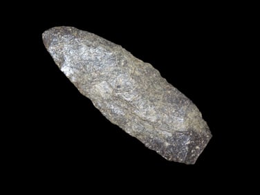 3 5/8" x 1 3/4" Archaic Blade, found at The Beaver Site on the Marvin Farm in Attleboro,