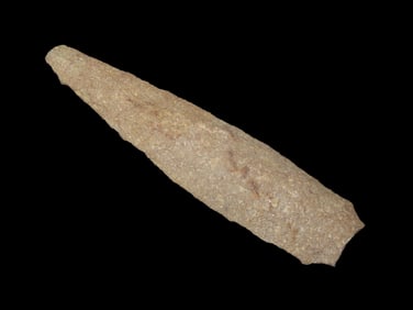 1 7/8" x 11/16" Drill, found at The Beaver Site on the Marvin Farm in Attleboro, Massachusetts. Ex