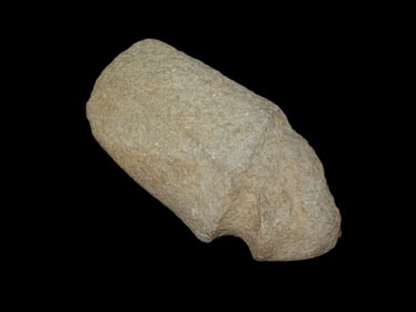 8" x 4" Full Groove Axe, found at The Beaver Site on the Marvin Farm in Attleboro, Massachusetts. Ex