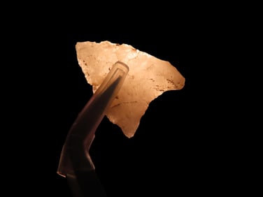 15/16" x 3/4" Late Paleo Alamance/Clovis 12,000-10,000 BP found at The Beaver Site on the Marvin