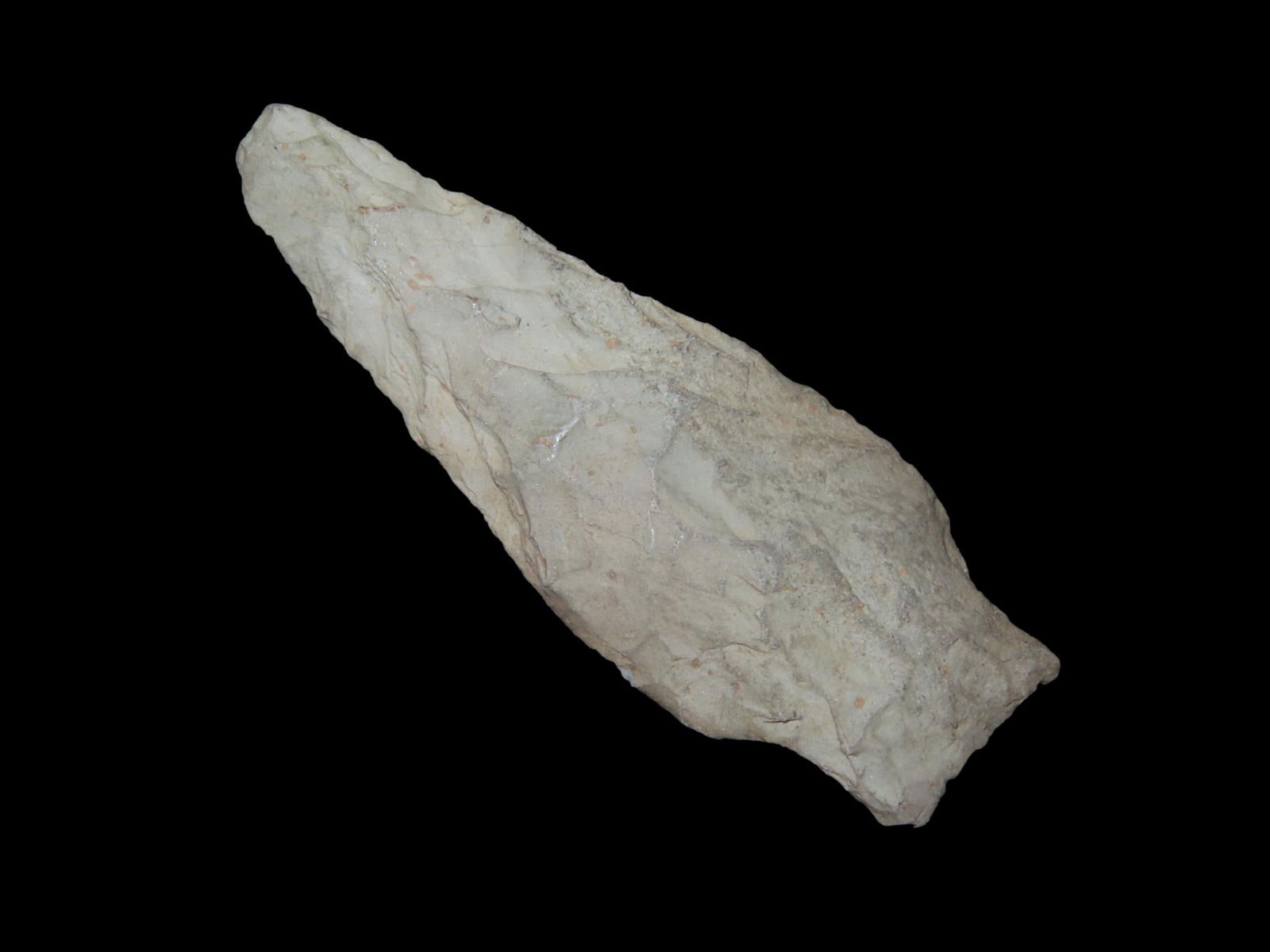 2 1/8" x 3/4" Halifax Pt, found at The Beaver Site on the Marvin Farm in Attleboro, Massachusetts. (1 of 4)