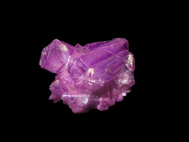 1 1/2" x 1 1/4" x 1 1/16" 33 gram Titanium Coated Quartz Cluster.