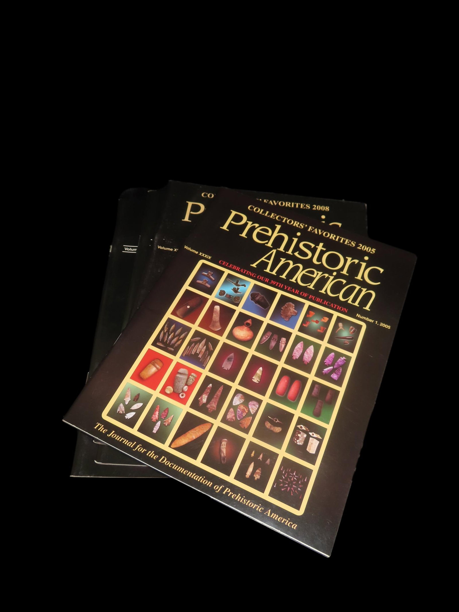 Lot of 4 Various Years Prehistoric American Journals: Lot of 4 Various Years Prehistoric American Journals