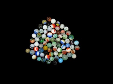 Nice Collection Of Antique Marbles Found In Hannibal Missouri Un Searched