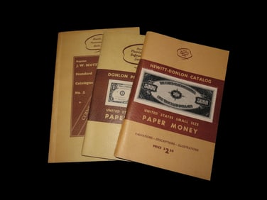 3 Total Hewitts Numismatic Coins Of The World And U.S. Paper Money Coin Books