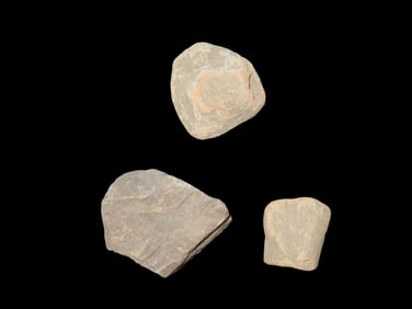 Set Of 3 Sandstone Abrading Tools And Arrow Shaft Straighteners Mississippi County Arkansas