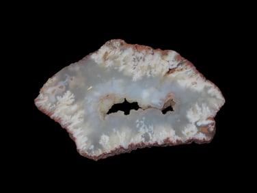 4" 15/16 x3" 1/8 Gorgeous Sliced Geode Agate