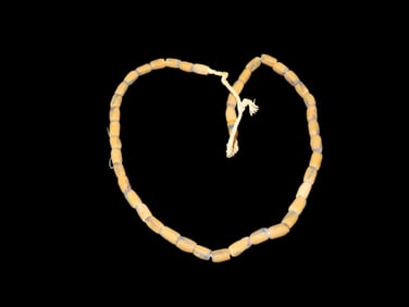 Authentic Sand cast Trade Bead Necklace Africa