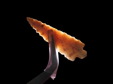 1" 3/4 X 1/4" Scallorn Found By Richard Whittle Central Mo