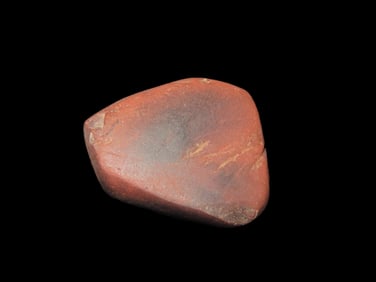 1" 1/4 Hematite Rubbing Stone Polishing Stone For Red Ochre Hopewell Lincoln Co Mo