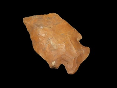 1" 15/16 x 1" 1/8 Creek Stained Afton Calhoun Co ILL EX: Steve Manos Coll