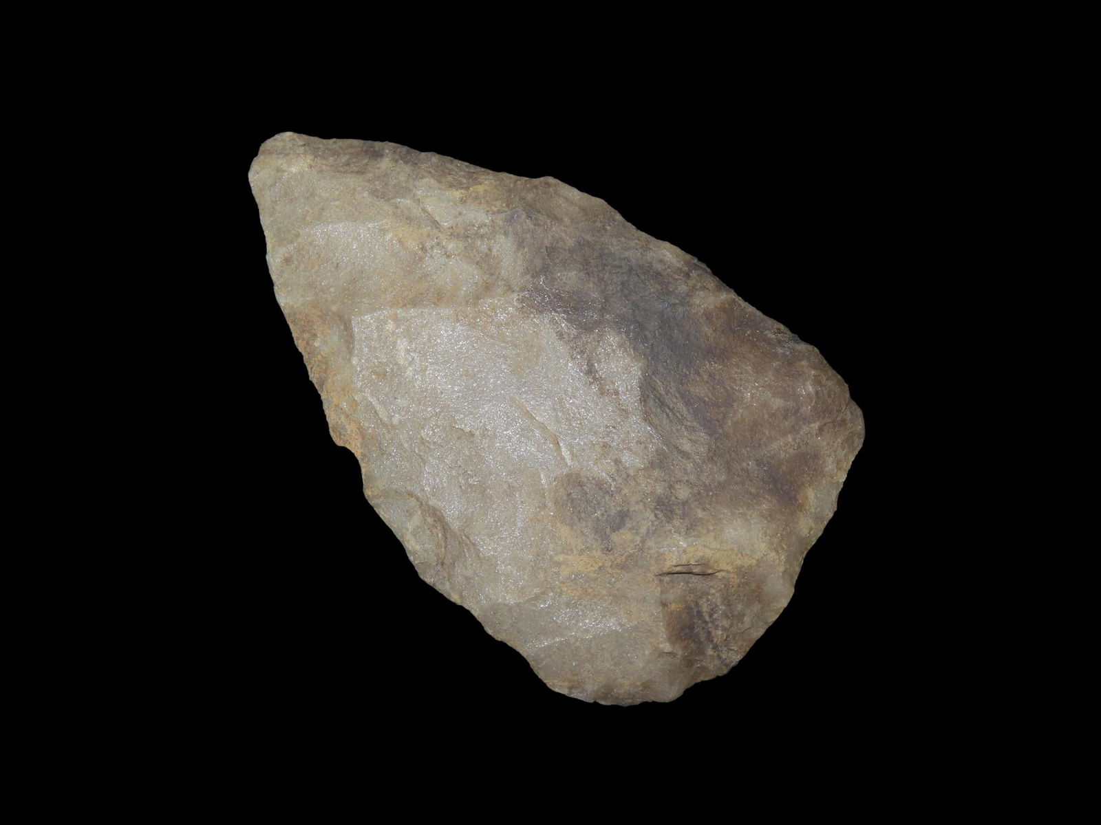 3" x 1" 3/4 Hixton Quartz Cobbs Knife Grant County Wisconsin (1 of 4)