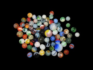 Set Of Unsearched Marbles