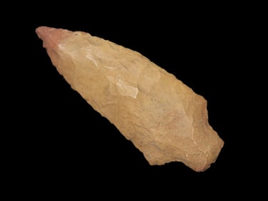 3" 1/4 x 1" 1/8 Blood Tip Pickwick Alabama EX: Walt McIntire Collection