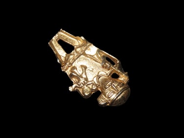 1 3/8" Pre-Columbian Style Tumbaga Pendant