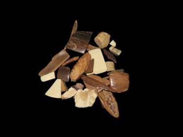 Amazing Collection of Fossil Mammoth/Mastodon Tusk from Alaska