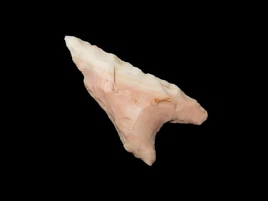 1 1/2" Colorful Dalton, found in Arkansas/Southern Illinois, Ex Walt McIntire Collection