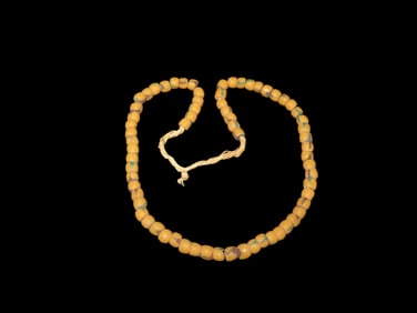 Strand of Sand Cast Trade Beads