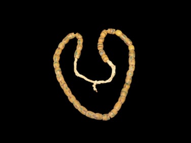 Strand of Sand Cast Trade Beads