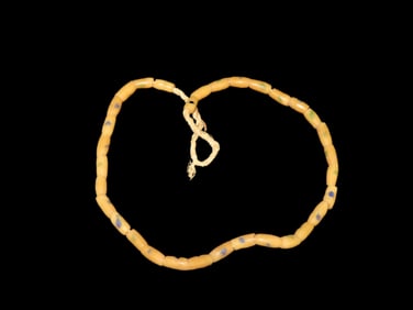 Strand of Sand Cast Trade Beads