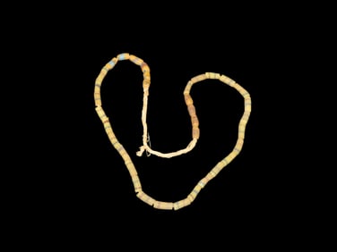 Strand of Sand Cast Trade Beads